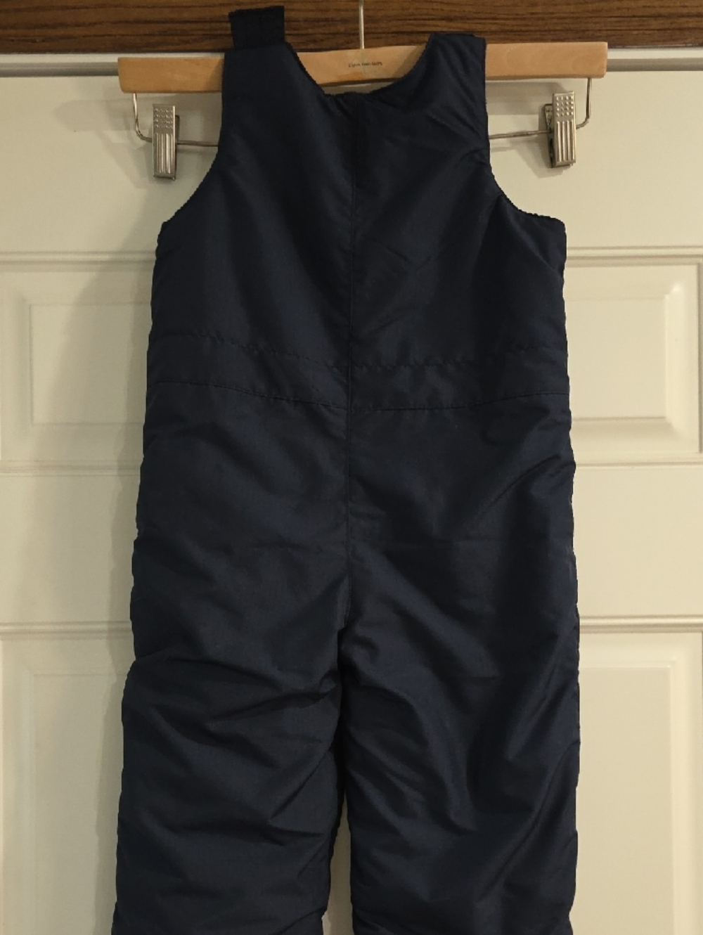 NWT The Children's Place Dark Navy Insulated Snow Bib Overalls Size 2T - Picture 5 of 7